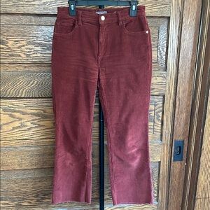 DL1961 Bridget Boot Corduroy high rise instasculpt crop size 27